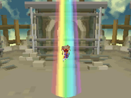 Rainbow Bridge.png (11 KB) Yunita climbing the Rainbow Bridge.