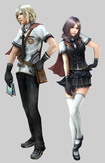 Final Fantasy Type 0 Alternate Outfits Final Fantasy Wiki