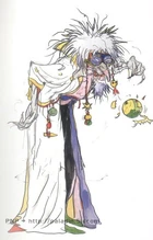 Artwork của  vẽ Tiến sĩ Lugae trong hình dạng người.