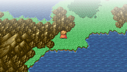 Giant's Cave on the World Map (PSP).