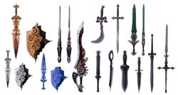 Gladiator Weapons FFXIV Art