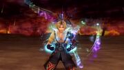 Tidus fades pyreflies dissidia