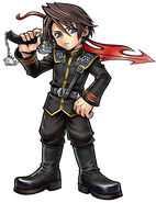 Artwork for Squall's costume.