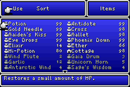 FFII GBA Items Menu.png (4 KB) Item menu (GBA).