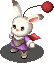 Moogle Knight sprite in Final Fantasy Tactics S.