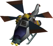 Battle model in Final Fantasy VII.