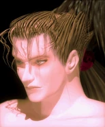 Трехмерное CG изображение Кефки в его форме Бога Магии.