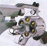 The cylinder of a Revolver model.