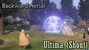 Ultima (Shout charged) used by Ramza in Dissidia Final Fantasy NT.