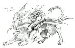 Concept artwork for Final Fantasy V.