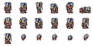 Set of Braska's sprites.