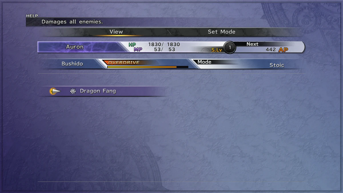 Overdrive Mode Final Fantasy Wiki Fandom