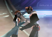 Rinoa and Squall reunited.