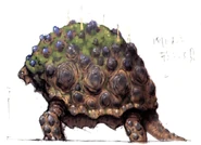 Concept art of the Adamantoise.