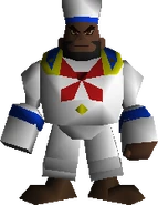 Barret in a sailor outfit.