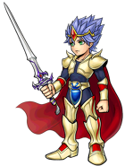 Artwork for Cecil (Paladin)'s second costume.