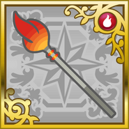 Flame Spear in Final Fantasy Airborne Brigade (SR).