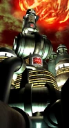 Sector0-PathToShinraBldg-ffvii-meteor.png (156 KB) Shinra Building with the Meteor looming above