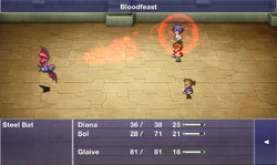 Bloodfeast in Final Fantasy Dimensions.