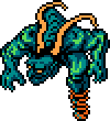 Ifrit's "Healing Light" sprite (NES).