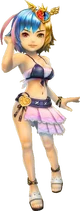 Mira dressed as Summer Chime.