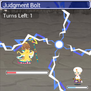 Judgment Bolt in battle.