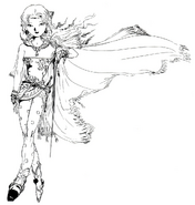 Yoshitaka Amano artwork for the Advance version of Final Fantasy VI.