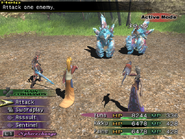 FFX-2 Rikku Trainer Attack.png (621 KB) Rikku as a Trainer attacking in Final Fantasy X-2.