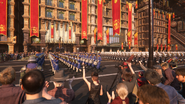 The inauguration parade.