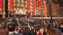 The inauguration parade.