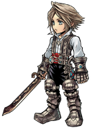 Artwork for Vaan's costume.