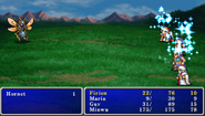 Cure6, наложенное на всю группу в Final Fantasy II (PSP).