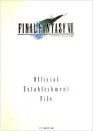 Final Fantasy VII Official Establishment File