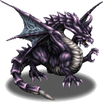 Holy Dragon FFVI from FFBE enemy sprite
