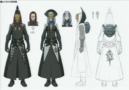 Concept artwork of Luxerion's Order members.
