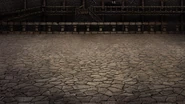 Castle interior battle background in Final Fantasy VI (iOS/Android).