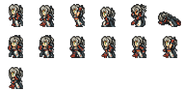 Set of Aranea's sprites.