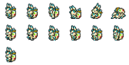Set of Tama's sprites.