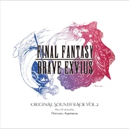 FINAL FANTASY BRAVE EXVIUS Original Soundtrack Vol 2 cover featuring Dark Fina.