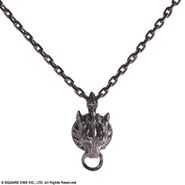 Cloudy Wolf Pendant