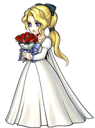 Artwork for Celes's second costume.