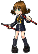 Artwork for Selphie's costume.