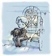 Dark Knight Cecil without helmet