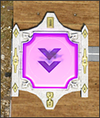 Purple panel.