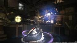 Astrologian casting.