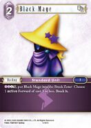 Black Mage [3-107C] Opus series card.