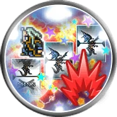 Cheating Megaflare icon in Final Fantasy Record Keeper [FFVI].