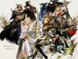 All playable disciples of war and magic, by Kazuya Takahashi.