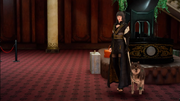 Gentiana and Umbra at Leville in Altissia from FFXV