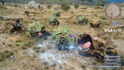 Ignis ice daggers against hekatontoads from FFXV.png